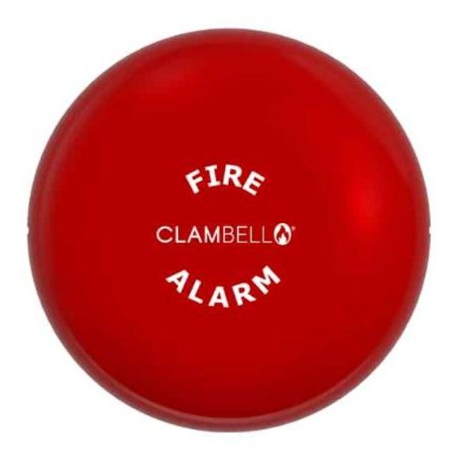 Hovedbilde ClamBell Brannalarmklokke 15cm.