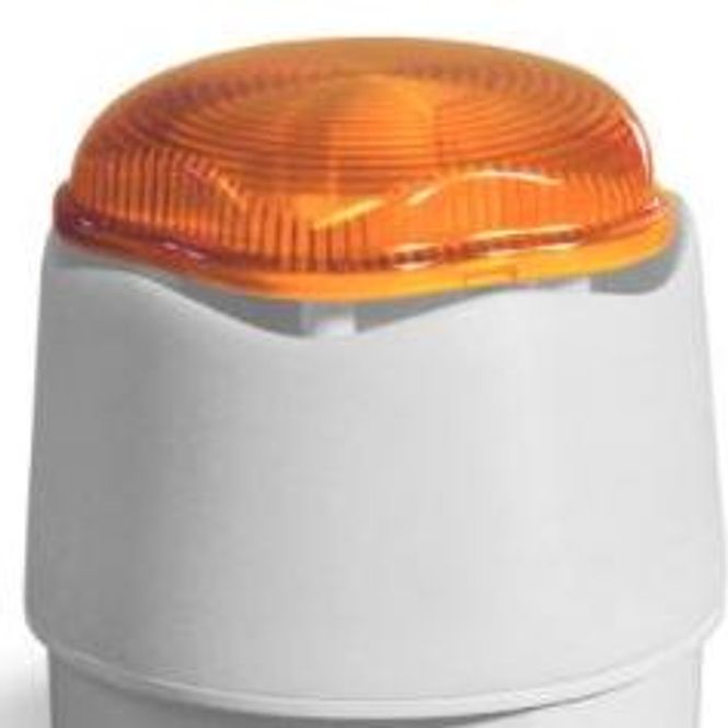 Hovedbilde Banshee Excel CHX Sirene Rød 110dB m/Gult lys.