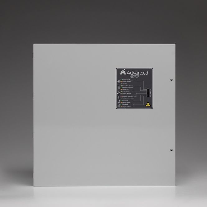 Hovedbilde MXP-651/D Strømforsyning 24Vdc 5A - Opptil 2x 38Ah Batteri