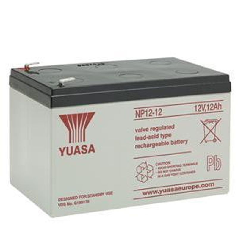 Yuasa NP12 - 12V 12Ah Batteri